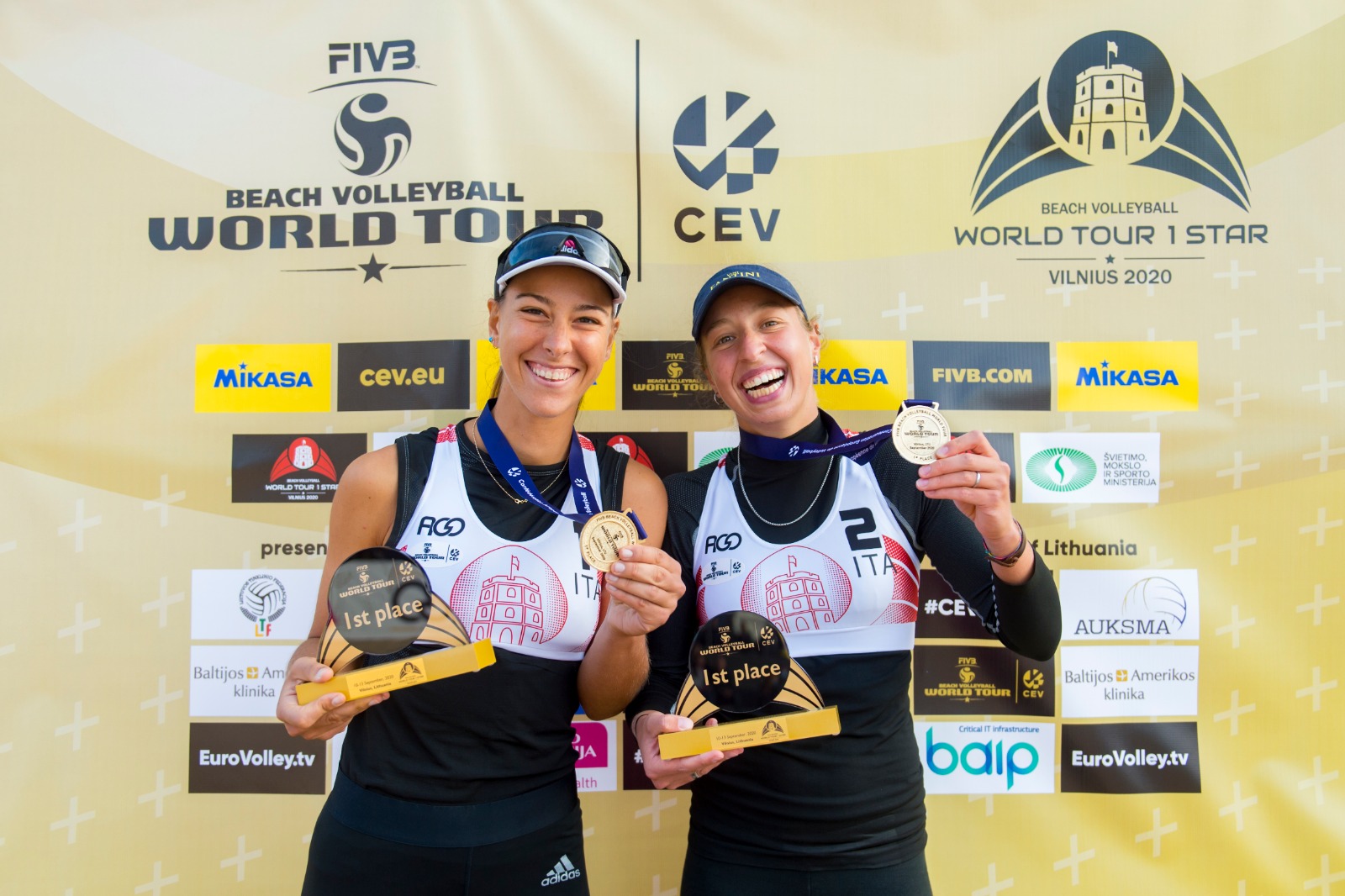 World Tour 1 Stella, Vilnius: Margherita Bianchin e Claudia Scampoli,  vittoriose a Vilnius! Terzo posto per Marchetto/Di Silvestre | JBA Beach  Volley